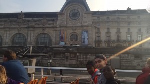 Bateau mouche musée d'Orsay