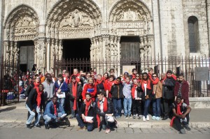 Photo de groupe Chartres cath